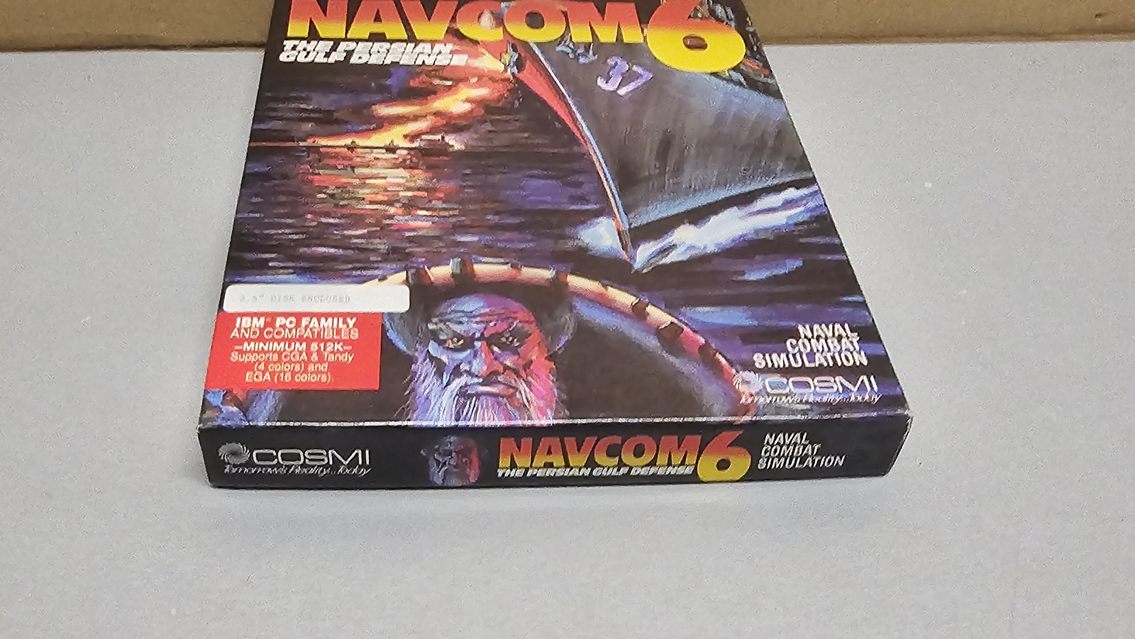 Big Box Software Cosmi NavCom 6 (The Persian Defense) (IBM)(3.5" Disk)