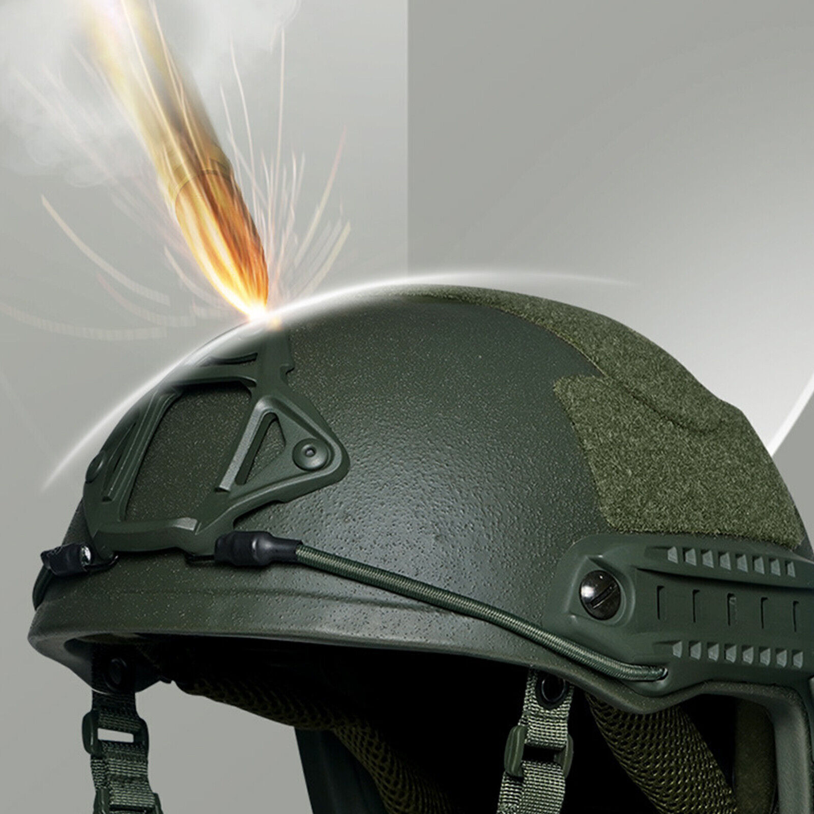 PROOF Helmet UHMW-PE Tactical Helmet with Liner Option Outdoor CS Training