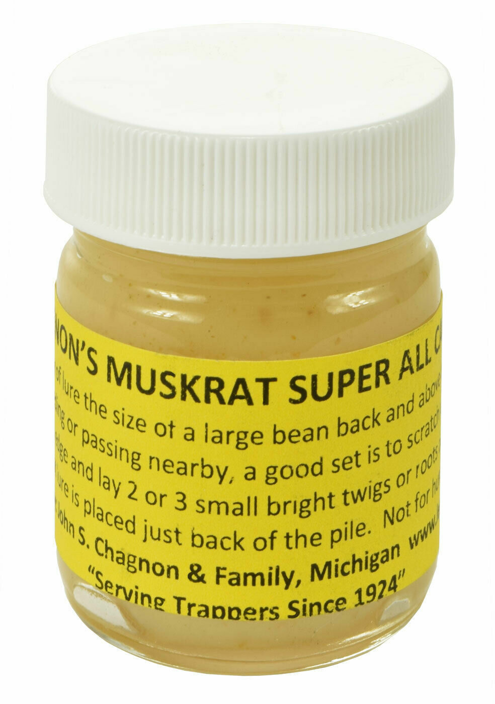 Lenon's Muskrat Super All Call Lure World Famous Since 1924 1oz Jar