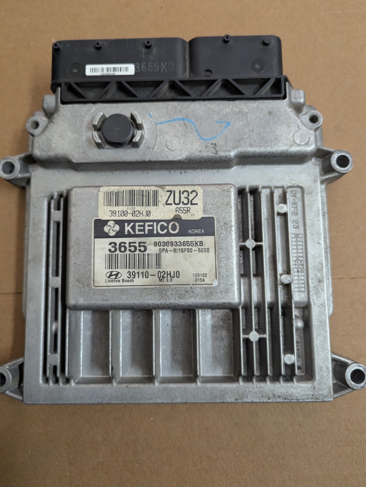 39110-02HJ0 M7.9.8 ECU HYUNDAI i10 KIA PICANTO 1.1 (G4H) free shipping worldwide