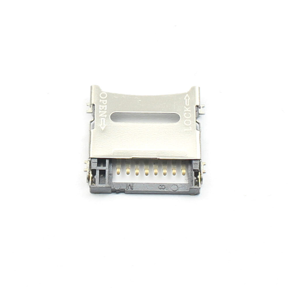 10Pcs TransFlash TF Micro SD Card Socket 8 Pin Connector Fold Clamshell Flip