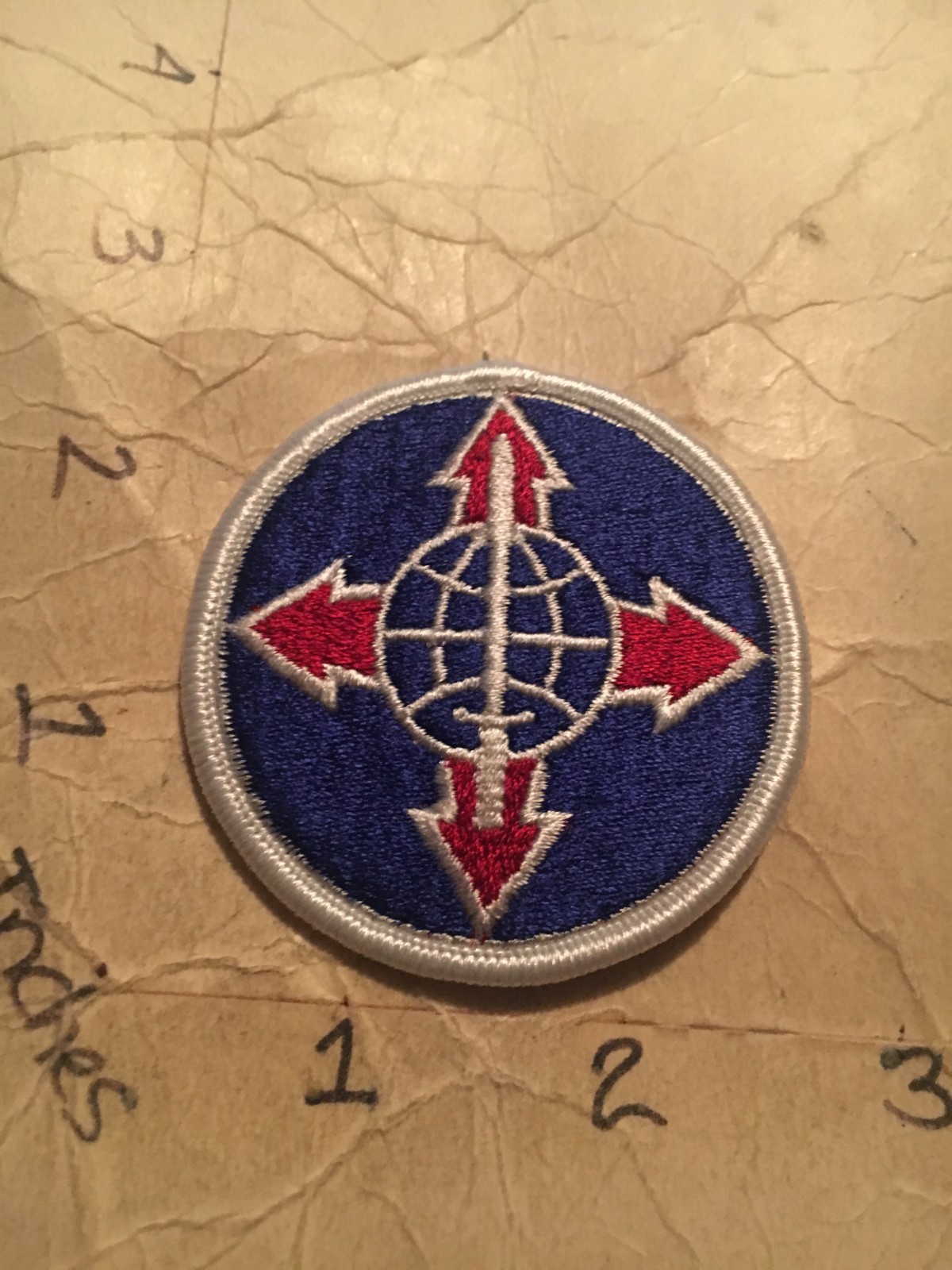 US Army Total Army Personnel Command  m/e patch 10/12/25