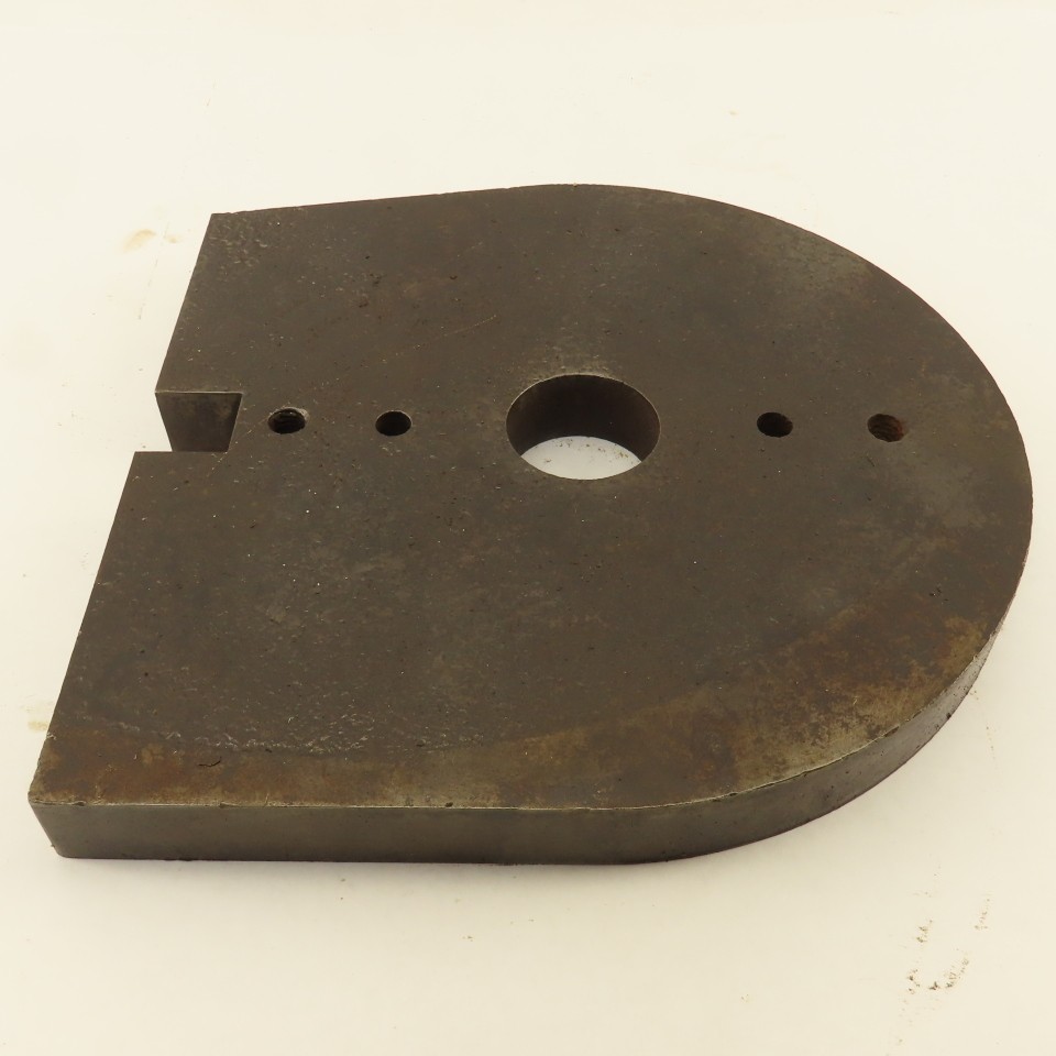 Bender Riser Shim Plate 5" Radius 1"  Thick