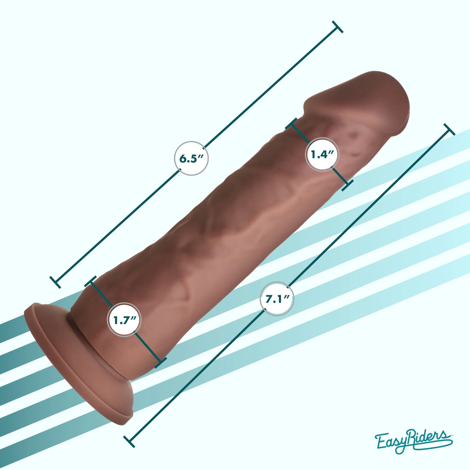 Beginner-Friendly Silicone Dong Suction Cup Base Harness-Compatible Sex Toy