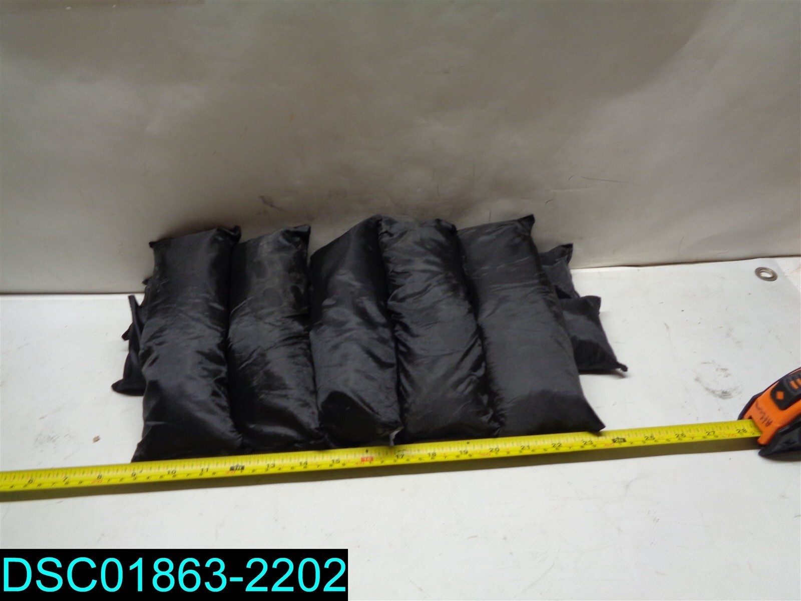 QTY=9: 9" 4LB WEIGHT INSERTS BLACK