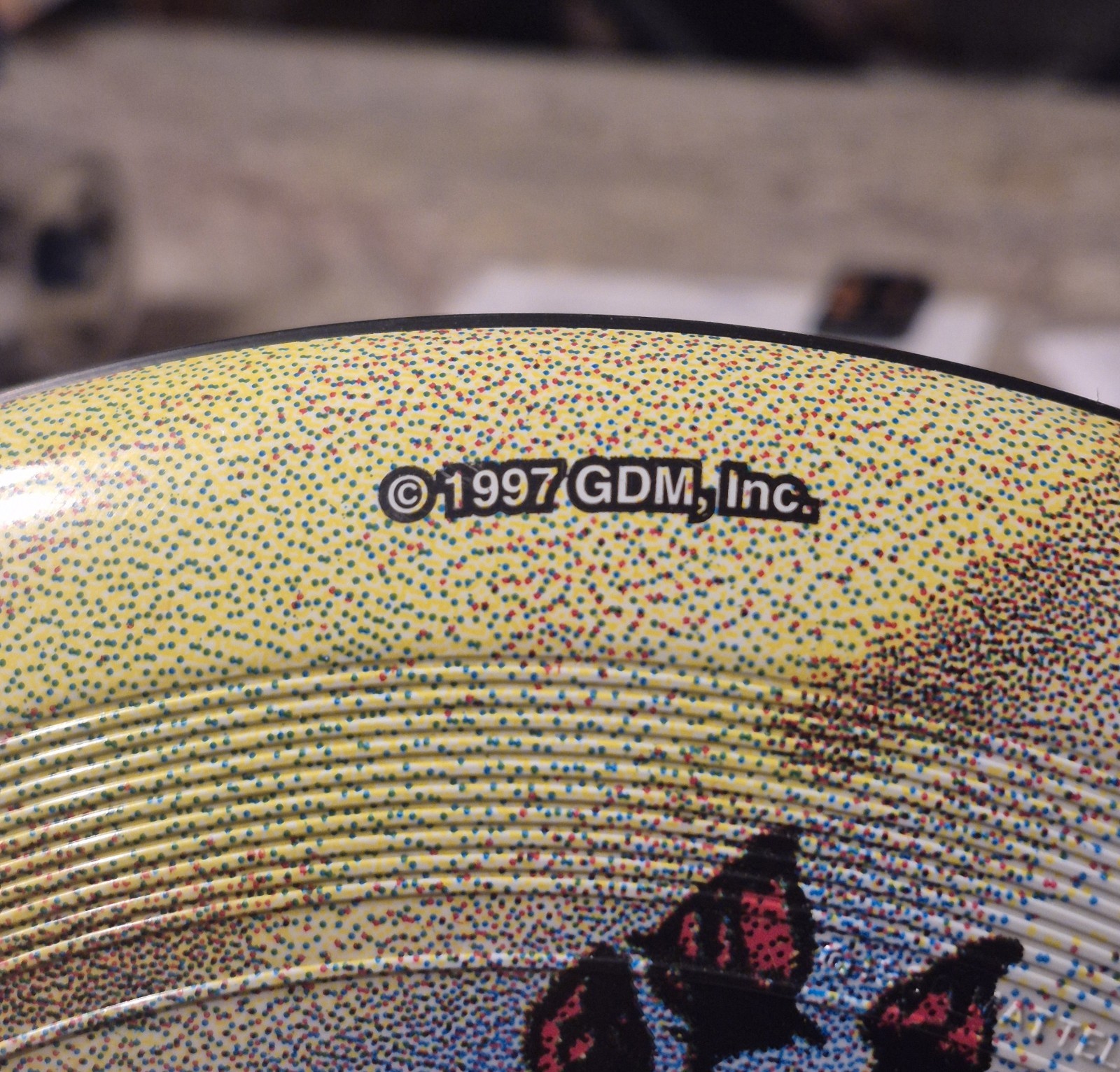 Vintage Grateful Dead Skull Frisbee