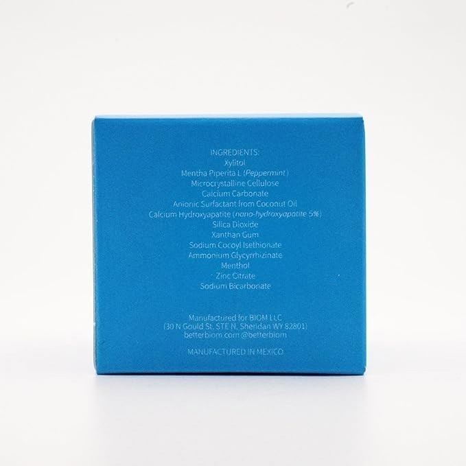 Toothpaste Tablets - Nano Hydroxyapatite, Fluoride & Plastic Free++