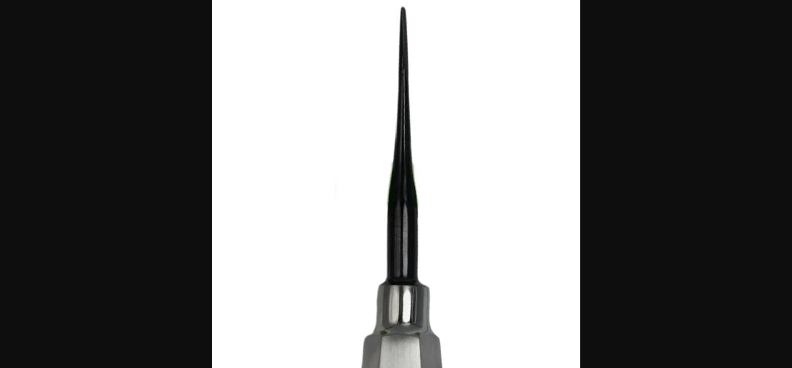 Dental Luxating Elevator 2MM Straight Black Line Oral Surgery Root Extraction