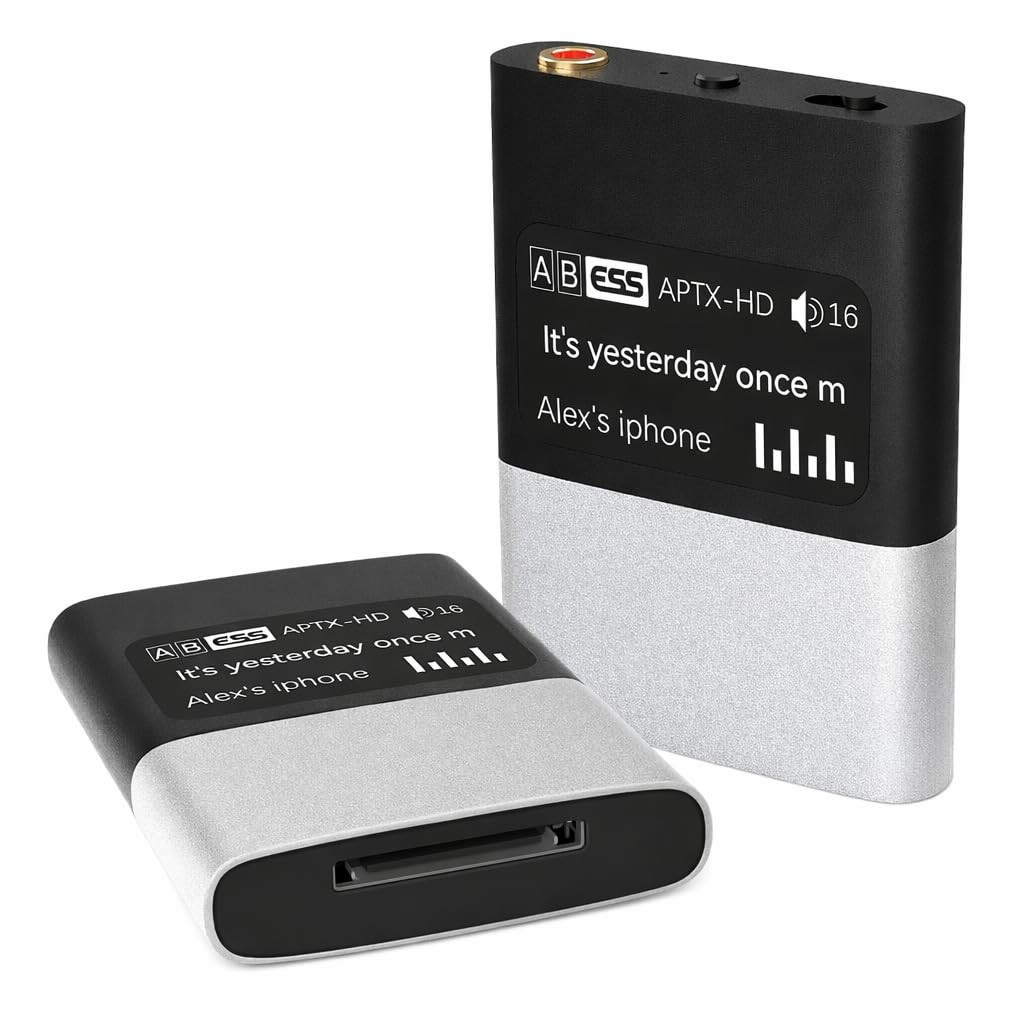 LEZIRLOA Bluetooth Adapter Receiver for Bose iPod Sounddock and 30 pin Music