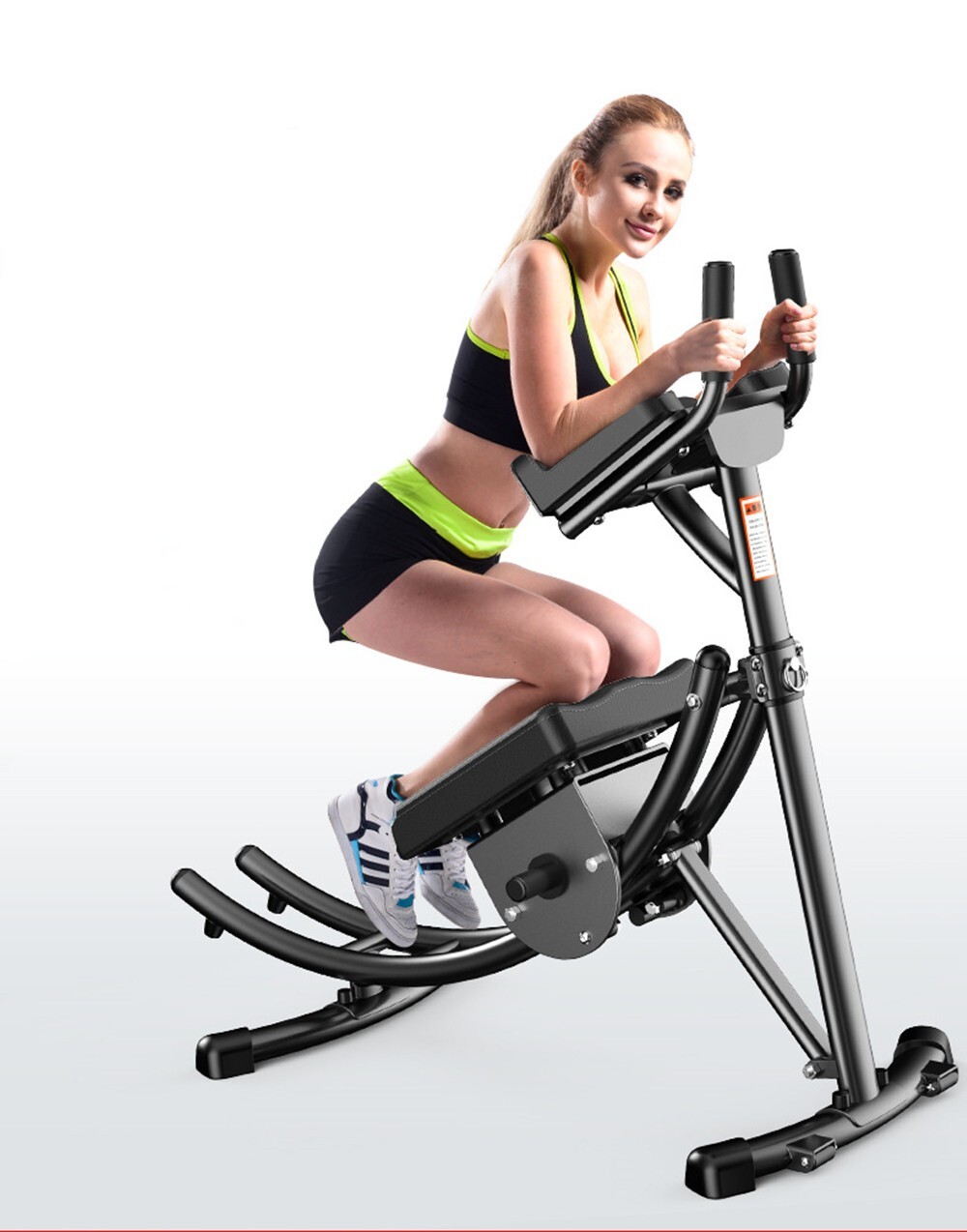 Ab Machine Core & Abdominal Workout Equipment For Home Gym Adjustable Ab Crunch