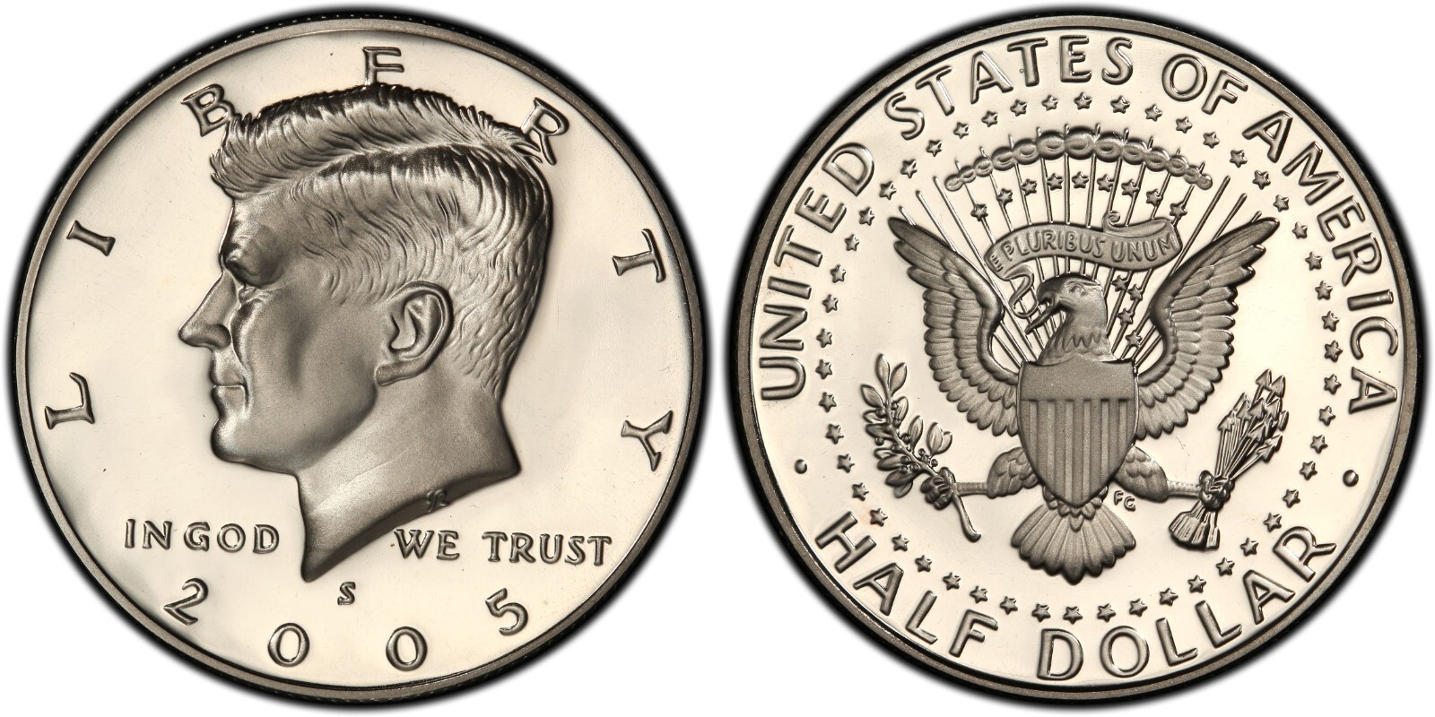 2005 S PROOF Kennedy Half Dollar From Proof Sets