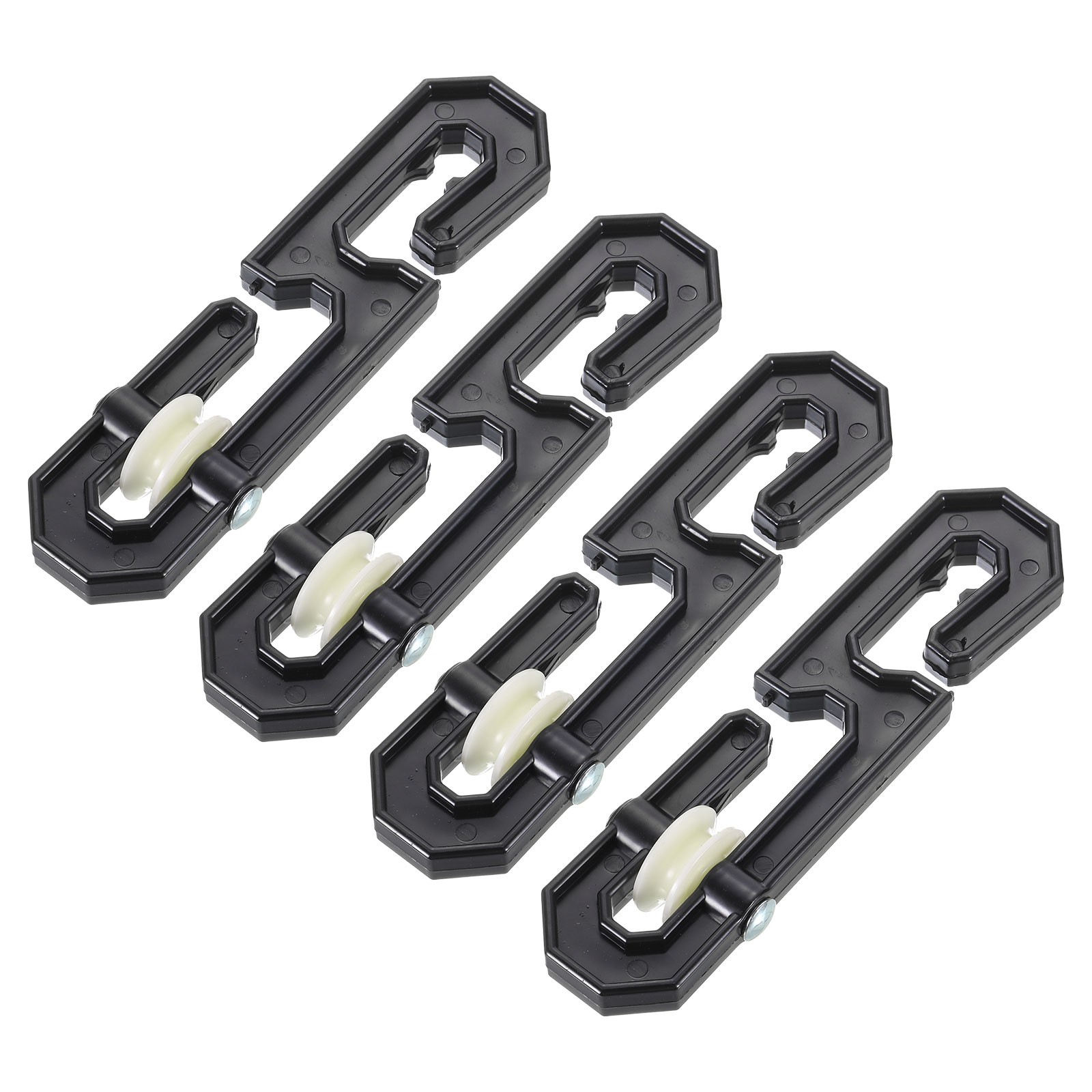 6Pcs Clothesline Spreader Nylon S-Shaped Outdoor Clothes Line Separator Pulley