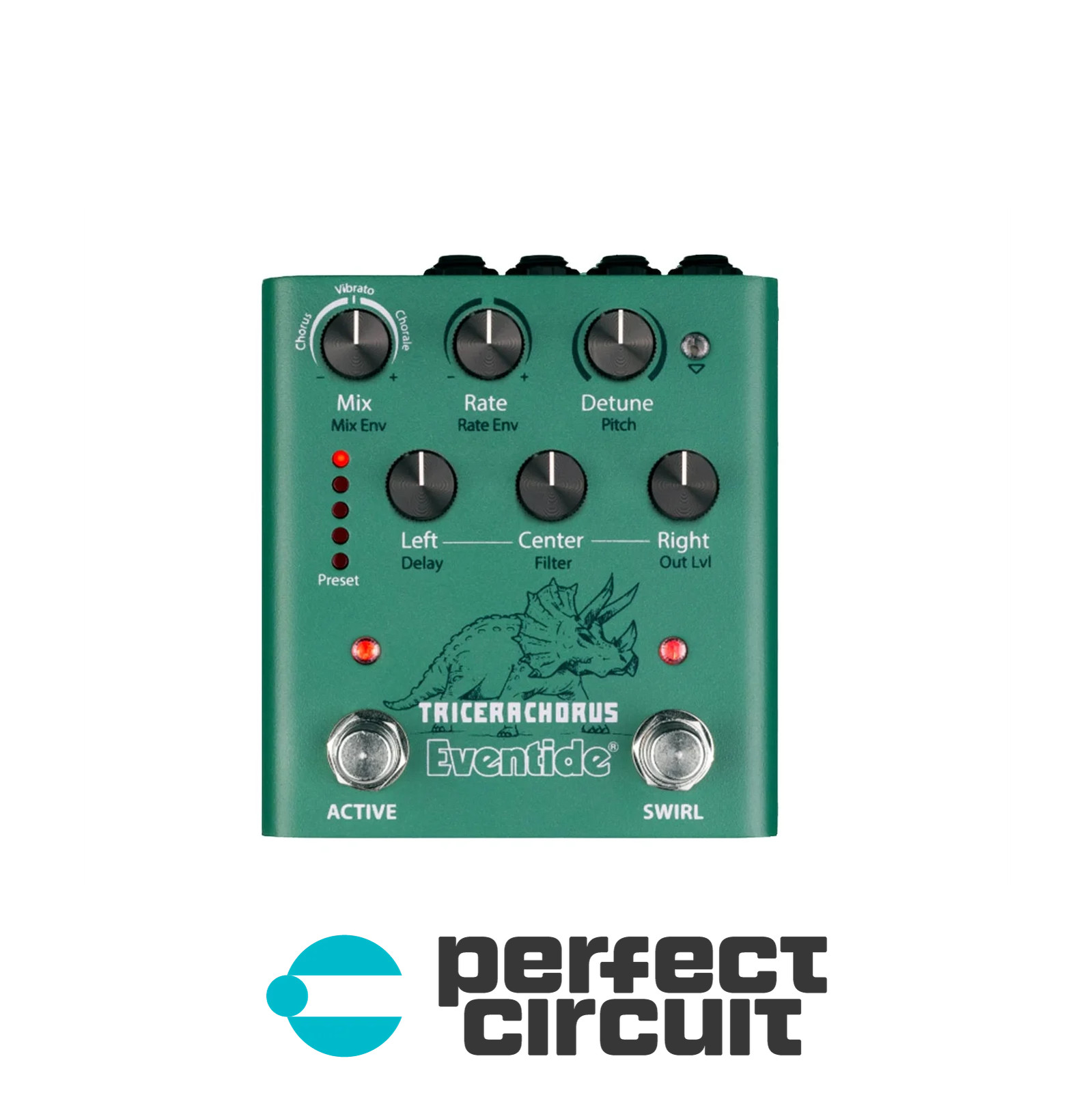 Eventide TriceraChorus Tri-Stereo Chorus Pedal EFFECTS - NEW - PERFECT CIRCUIT