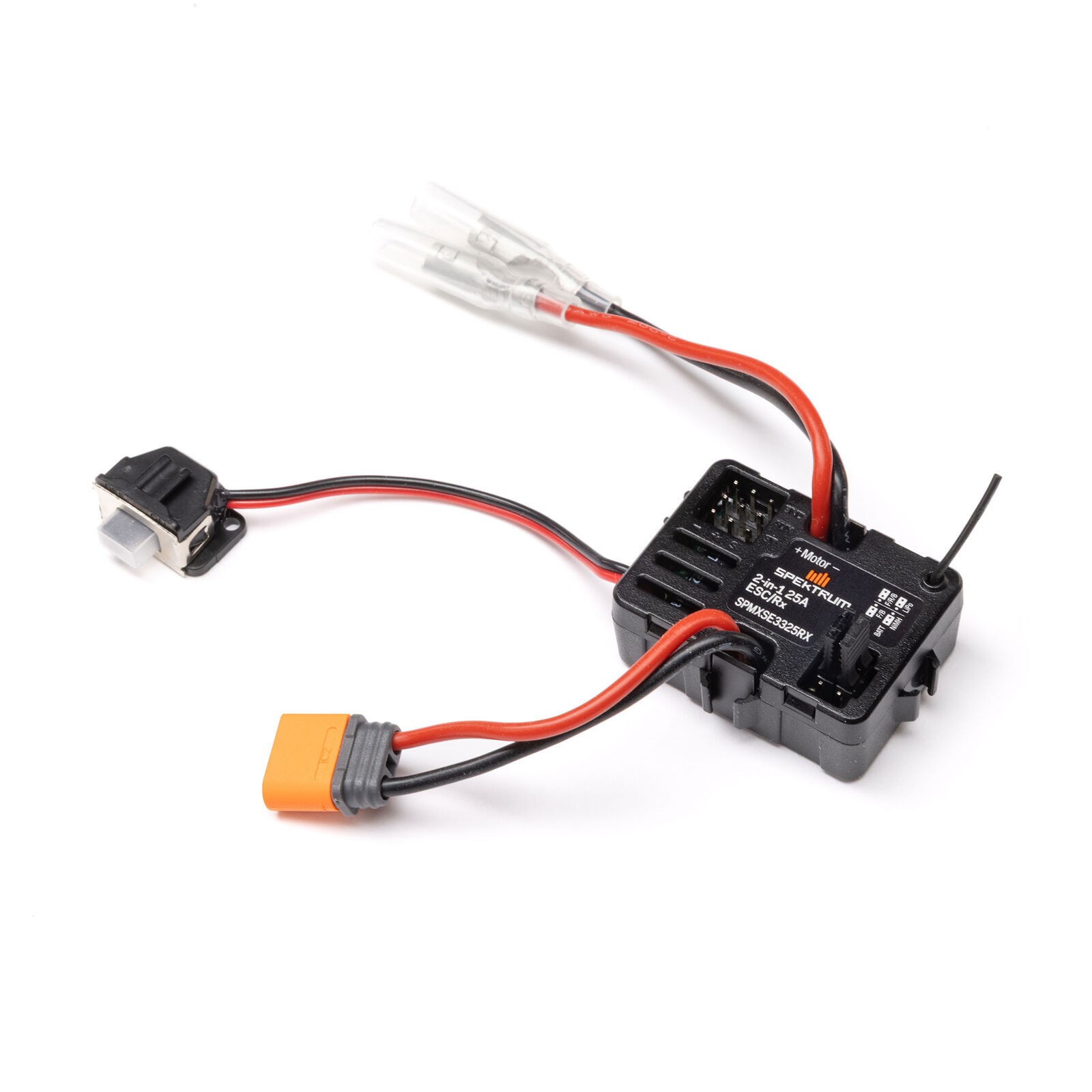 Spektrum Losi Nascar Grom ESC 25a 2-in-1 RX Receiver Motor Typhon (SPMXSE3325RX)