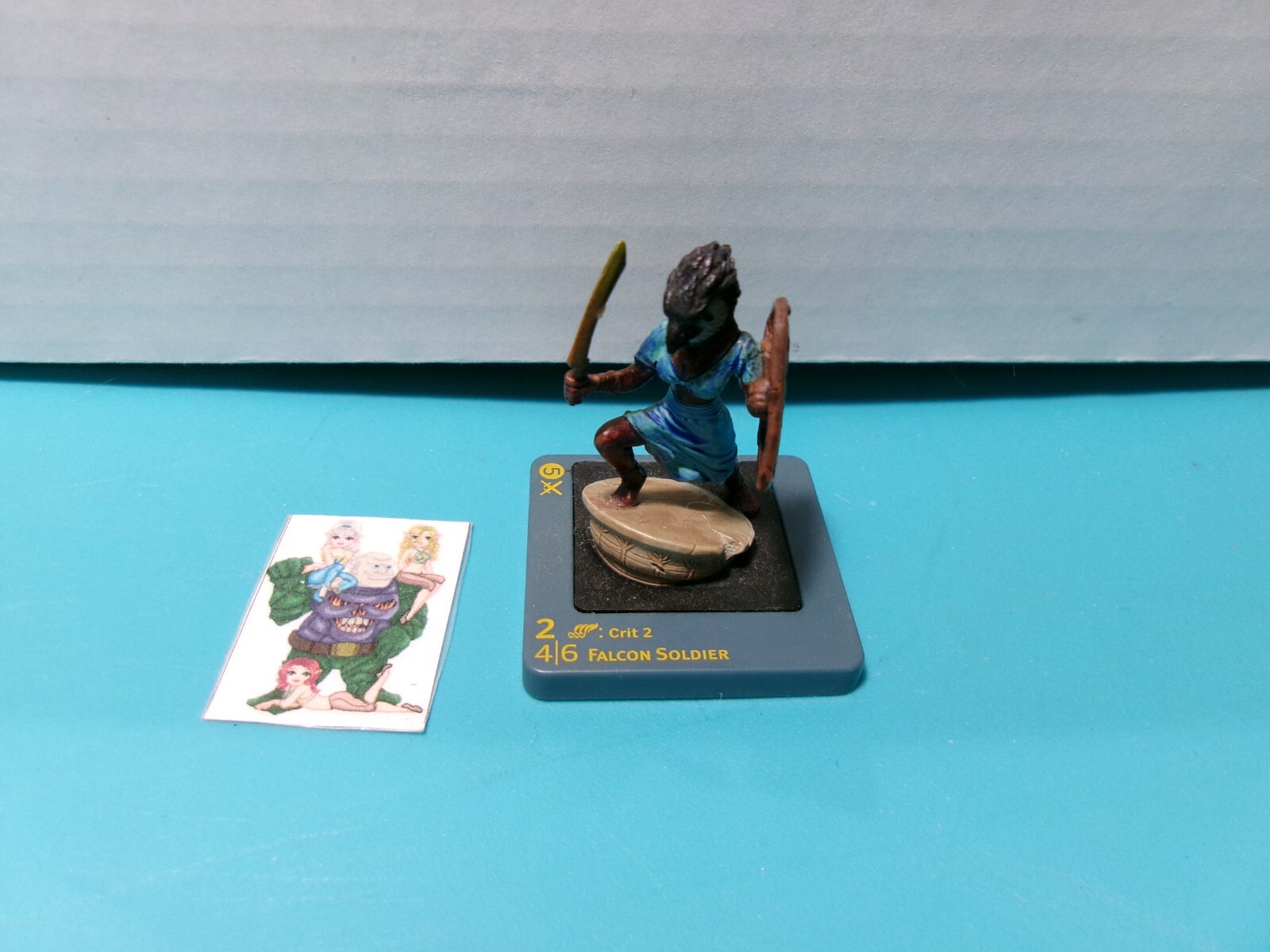 =Dreamblade Miniatures BASE SET Falcon Soldier 4/96 =