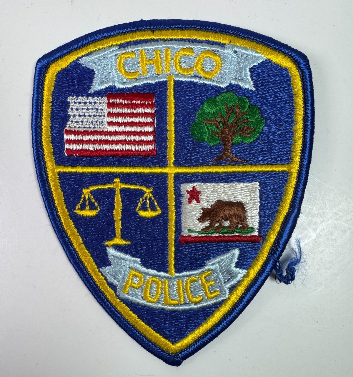 Chico Police California CA Patch O5