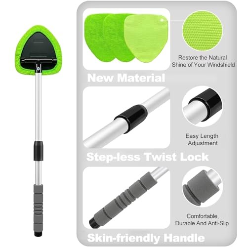 XINDELL 24-inch Windshield Cleaner Tool – Upgrade Large Head Car 24in