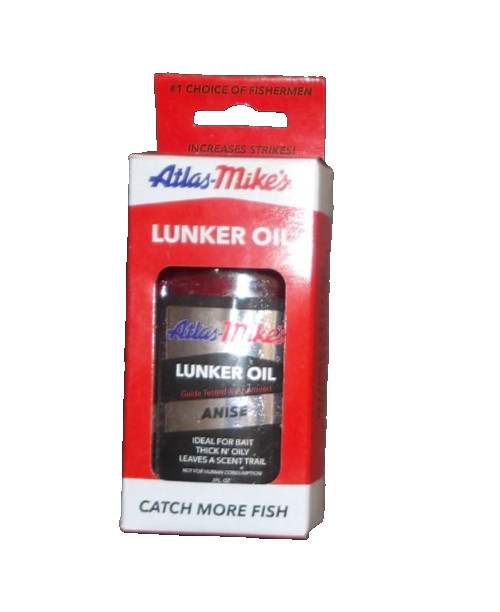 Atlas-Mike's 2 Oz Lunker Oil Ideal For Bait