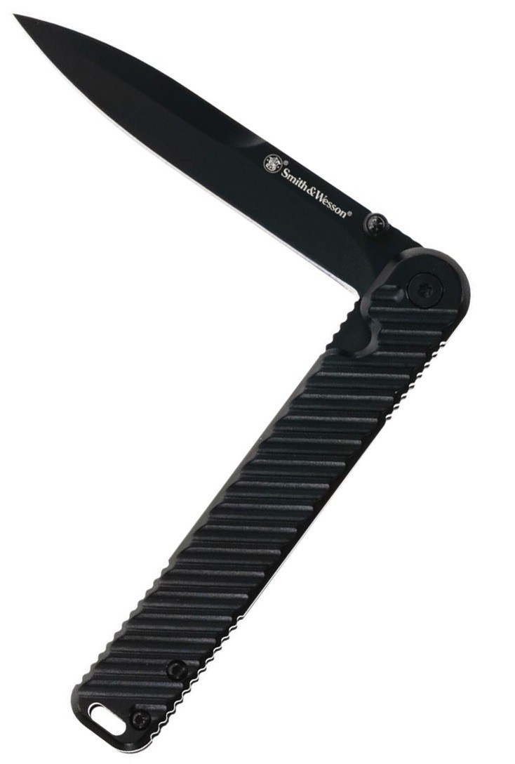 Smith & Wesson Executive Folding Knife 3.5" Stainless Blade Aluminum Handle