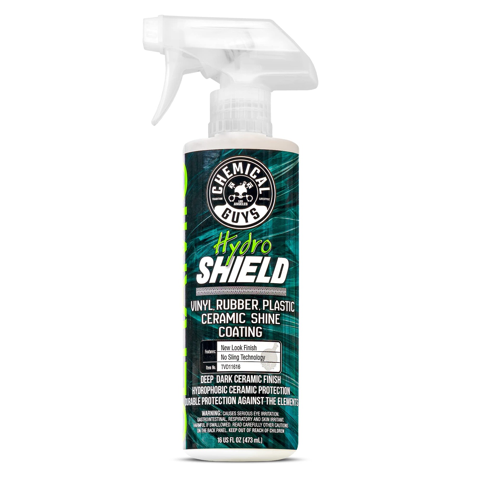 Chemical Guys HydroShield Vinyl, Rubber & Plastic 16 Fl Oz (Pack of 1), dark