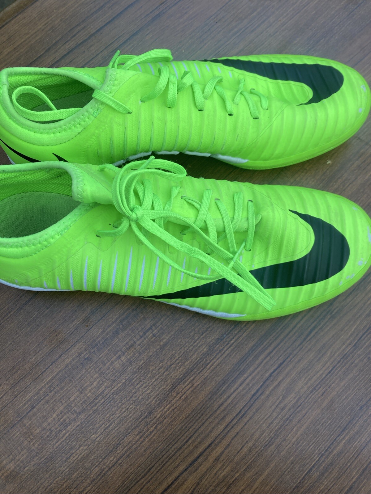 Nike mercurial green soccer Us 7 831974-301 Preowned