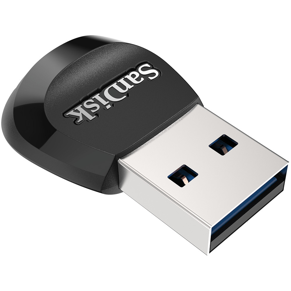 SanDisk MobileMate USB 3.0 170MB/S microSD Card Reader Writer Thumb Flash Drive