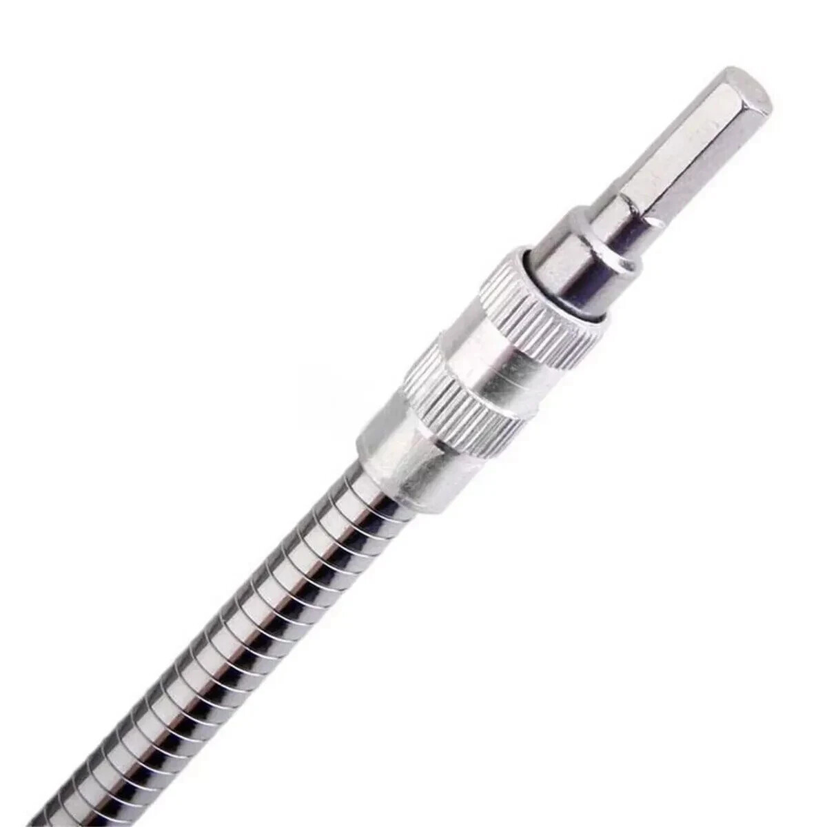 4PC Extension Screwdriver Drill Bit Flexible Shaft Holder Impact Driver Tool Set