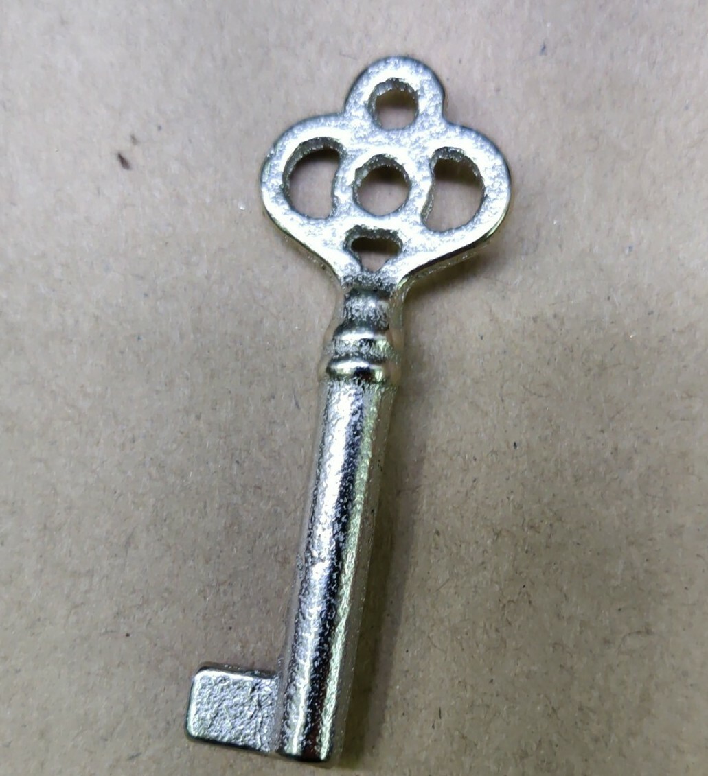 Skeleton Bit Barrel Key For Antique Furniture Locks & Doors- New ILCO 23B