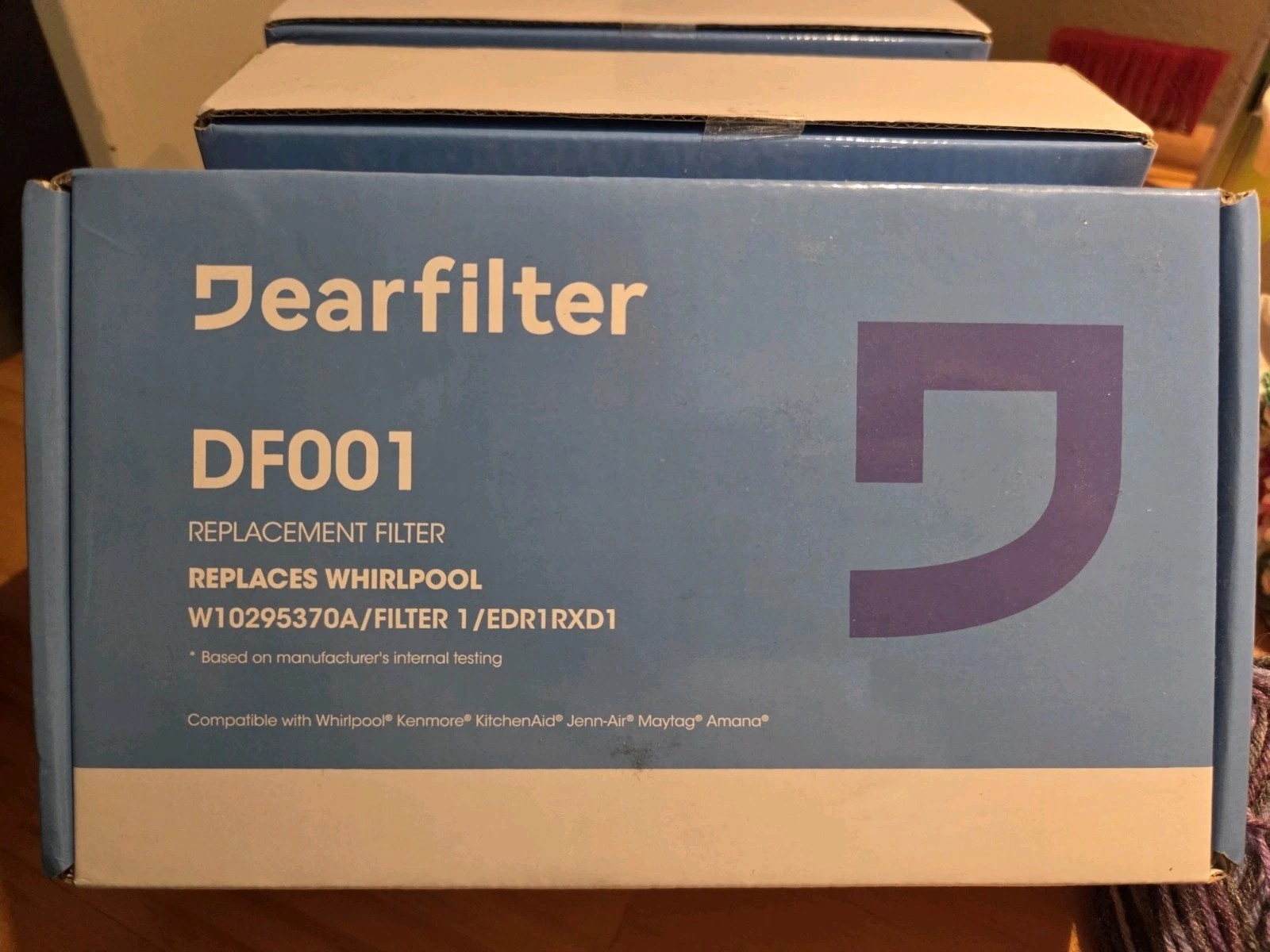 Dear filter DF001 Replacement Filters (2 Pack) Replacement W10295370A/EDR1RXD1