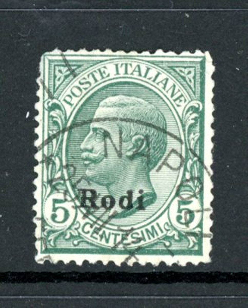 Italy Rhodes Scott # 2 - Used - CV=$9.50
