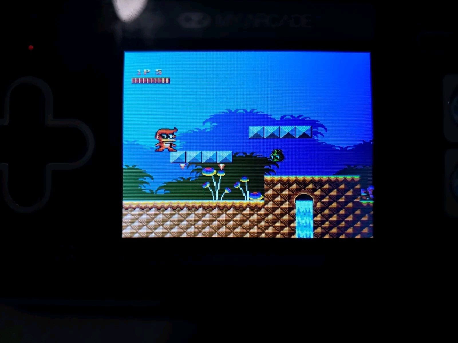 MY ARCADE Gamer V-Classic Blue Version Handheld System Tested Working 220 Games