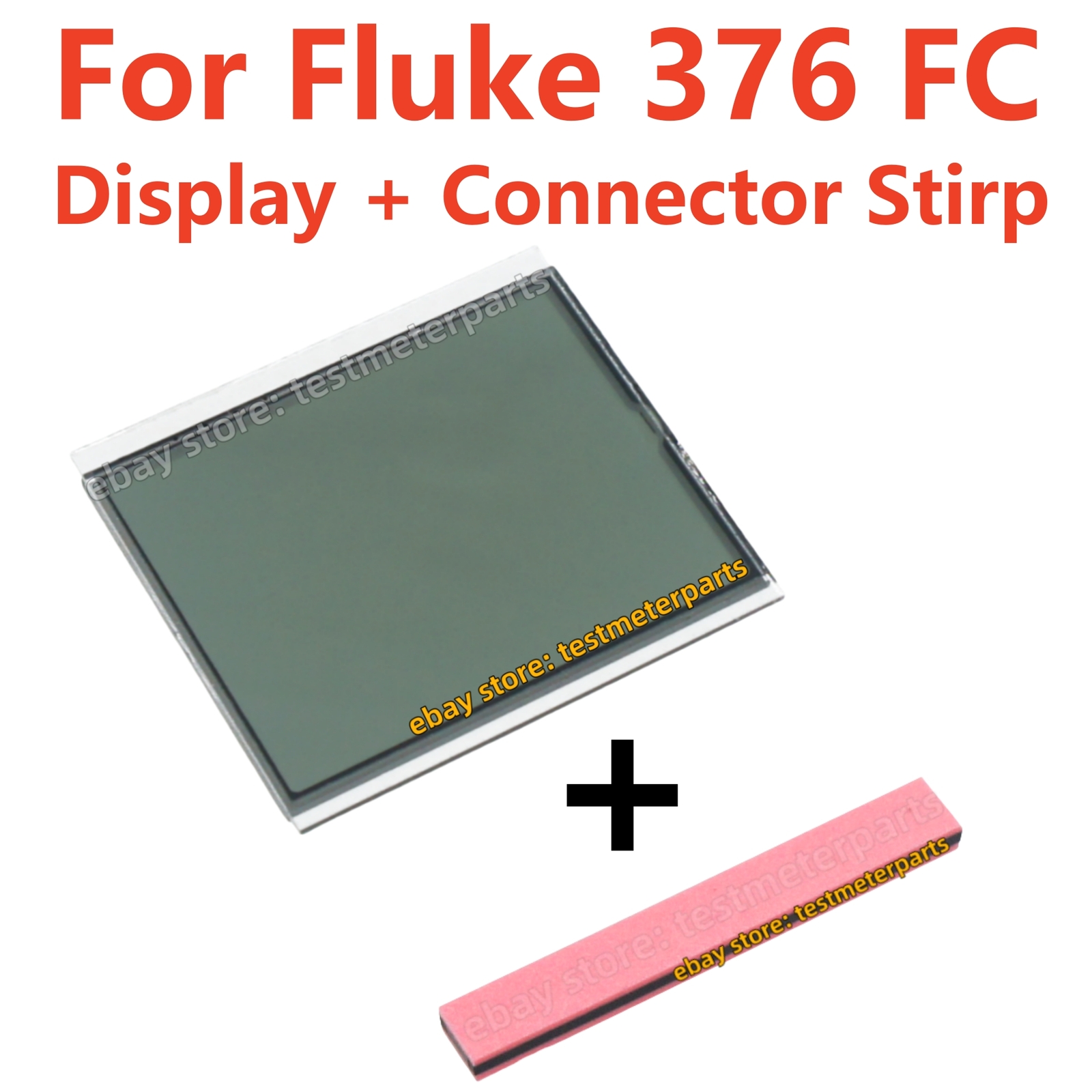 LCD Screen with Kit For Fluke 376 FC True-RMS AC/DC Clamp Meter Assembly Parts