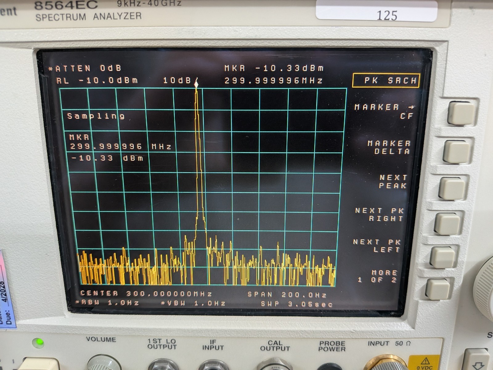 🔥 Agilent 8564EC Spectrum Analyzer 9kHz-40GHz ~ Calibrated!