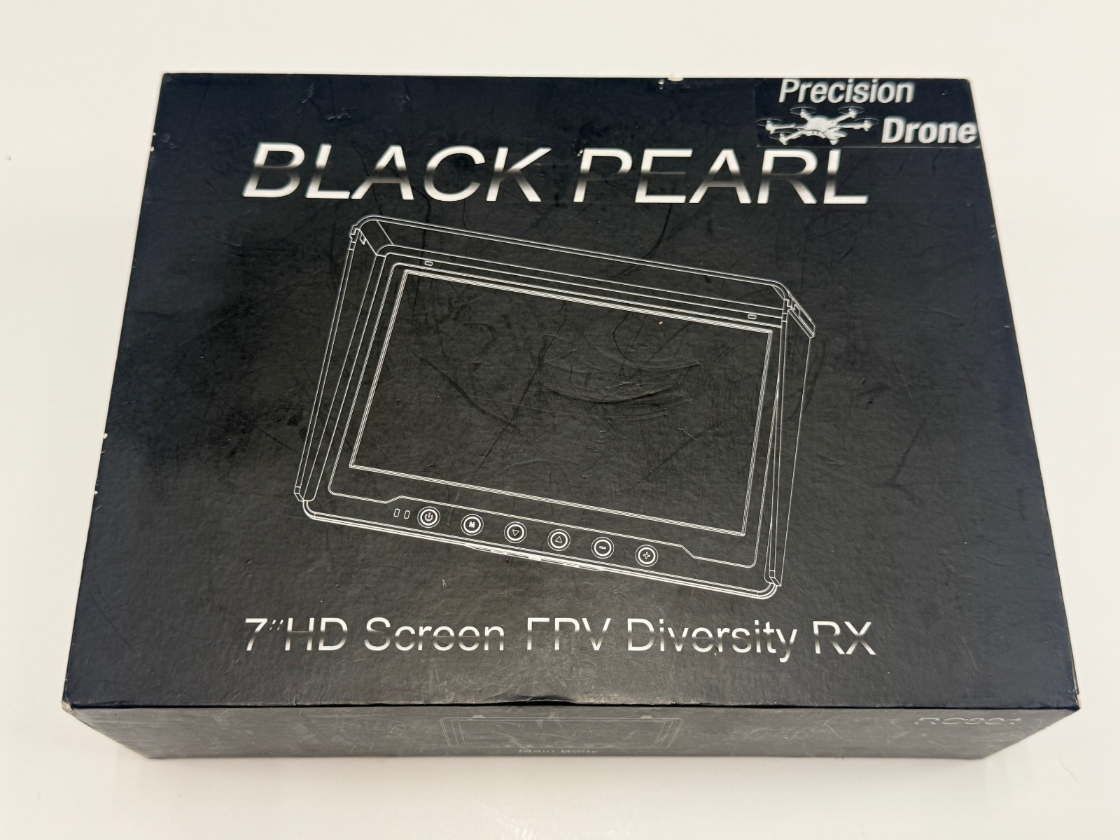 Excellent Black Pearl RC801 FPV RC Remote Control Drone 7" HD Monitor