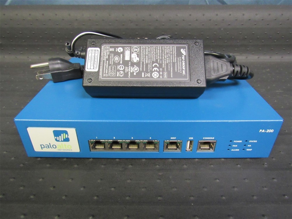 Palo Alto Networks PA-200 Firewall Security Appliance w/ AC Adapter