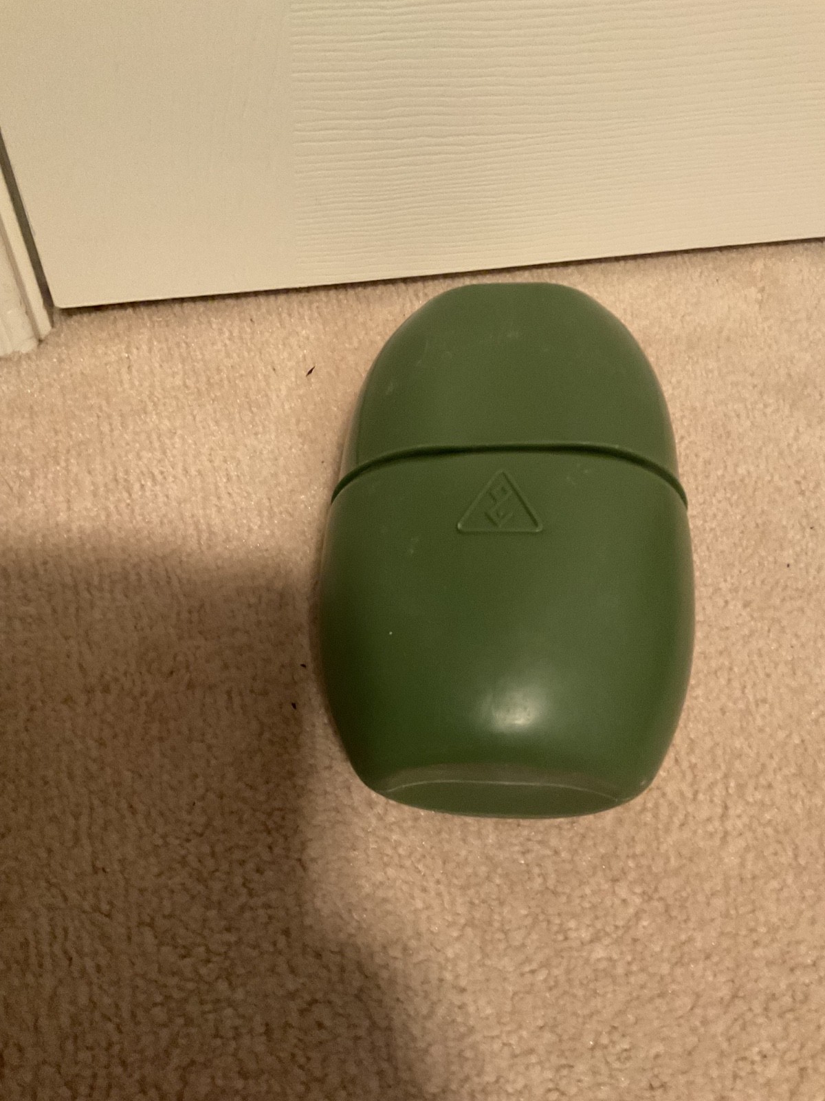 Iraq Canteen , Cup  Green Plastic JIHM Marked