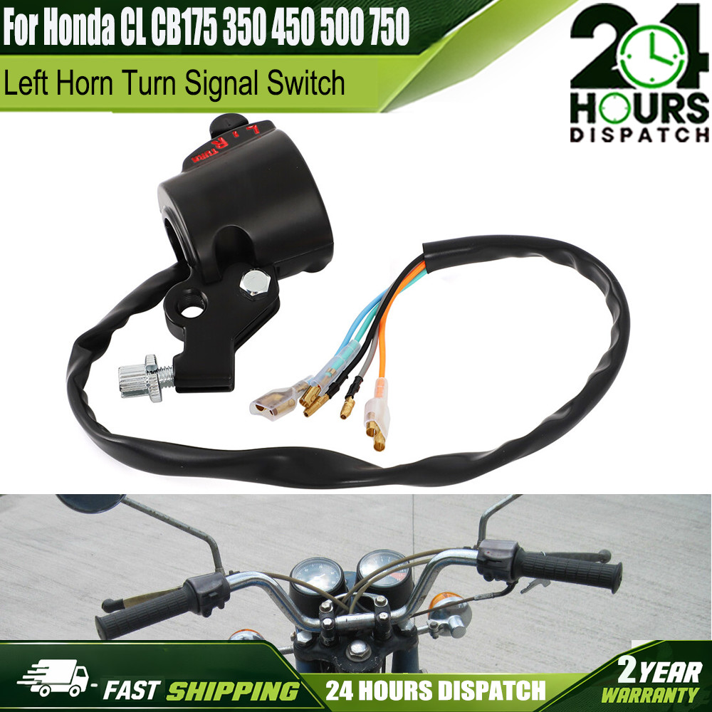 For Honda CB/CL 175-750 CB350 Left Clutch Side Handlebar Switch 35250-300-033