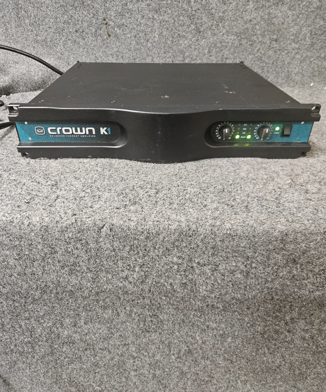 Crown K1 Balanced Current Stereo Power Amplifier (BCA) | 2-Channel | Black