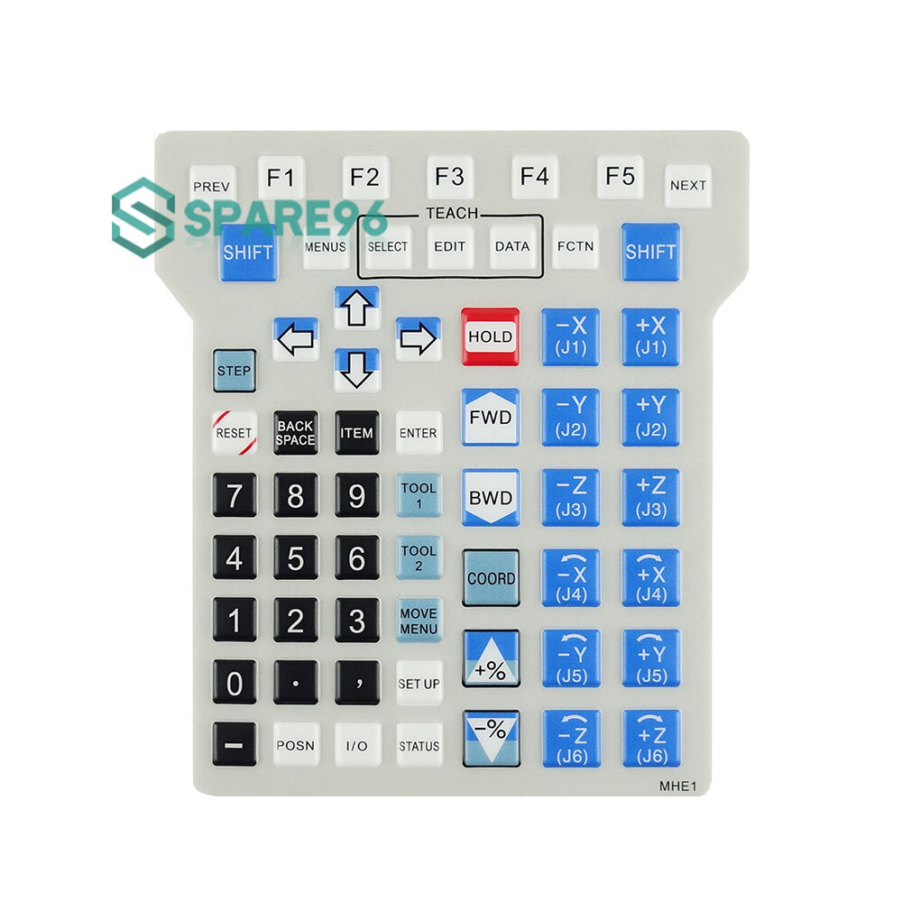 PCS New For Fanuc MHE1 Teach Pendant Membrane Film Overlay