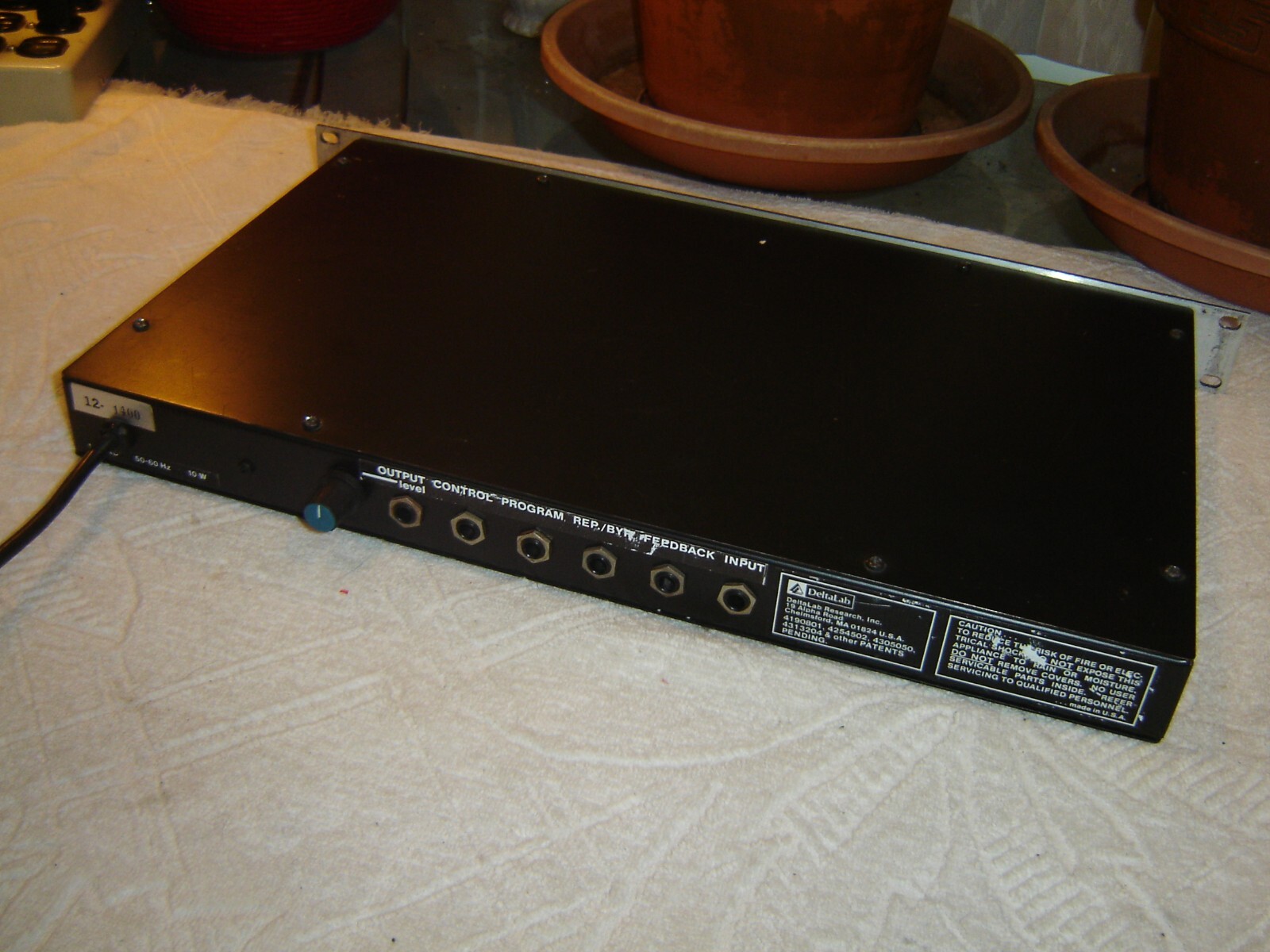 Deltalab ADM512 Program, Super Time Line, Delay, FX, Vintage Rack