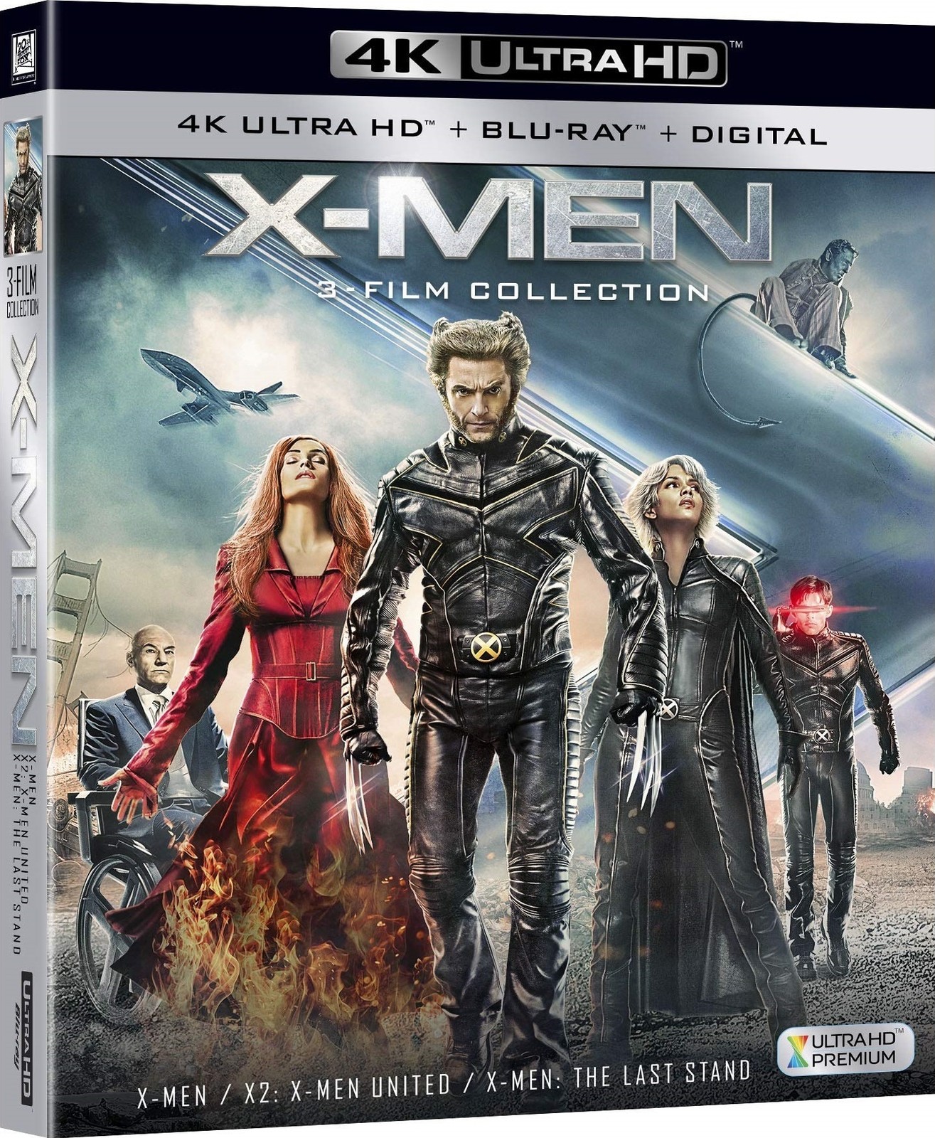 X-Men (2000)/X2 (2003)/X-Men: The Last Stand (4K / Blu-ray + Digital) New