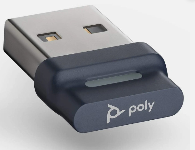 New Plantronics Poly BT700 HiFi Bluetooth 5.1 Dongle USB Adapter 6200 Headsets