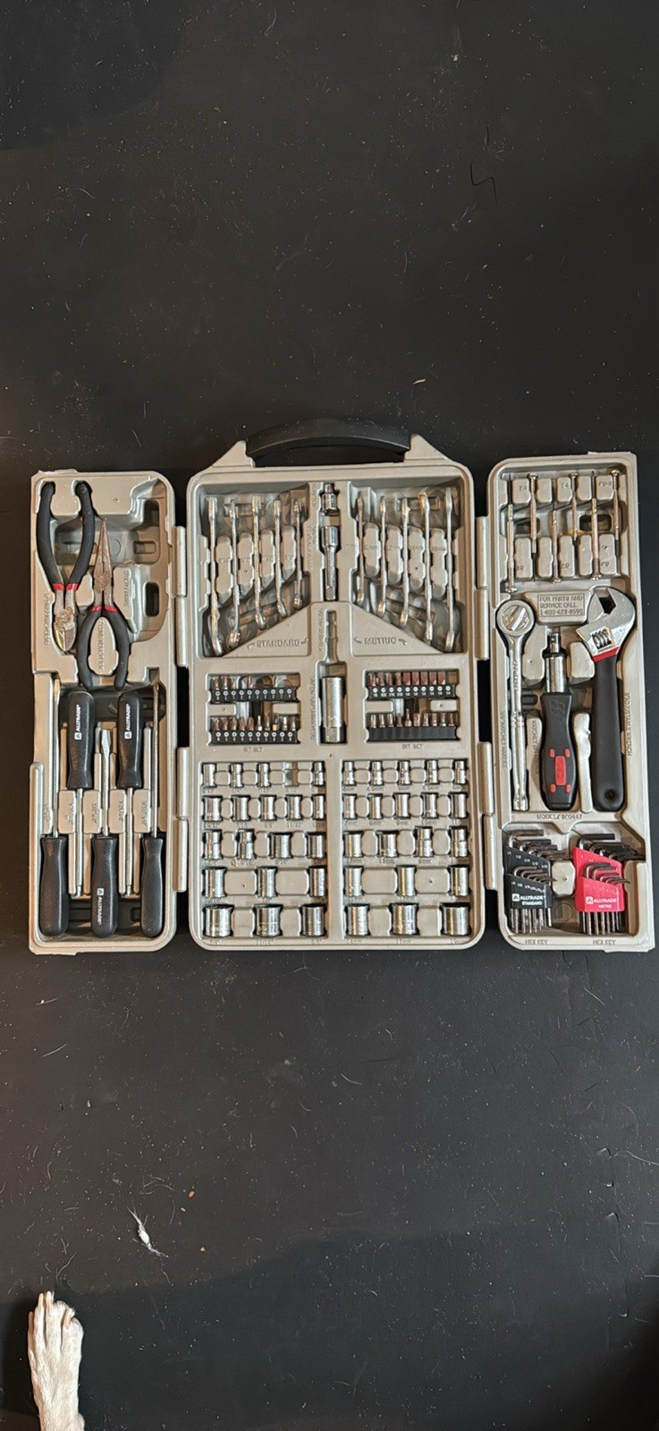 All Trade Tool Set (Utility Knife and DR Adapter Missing & Doors Don’t Latch