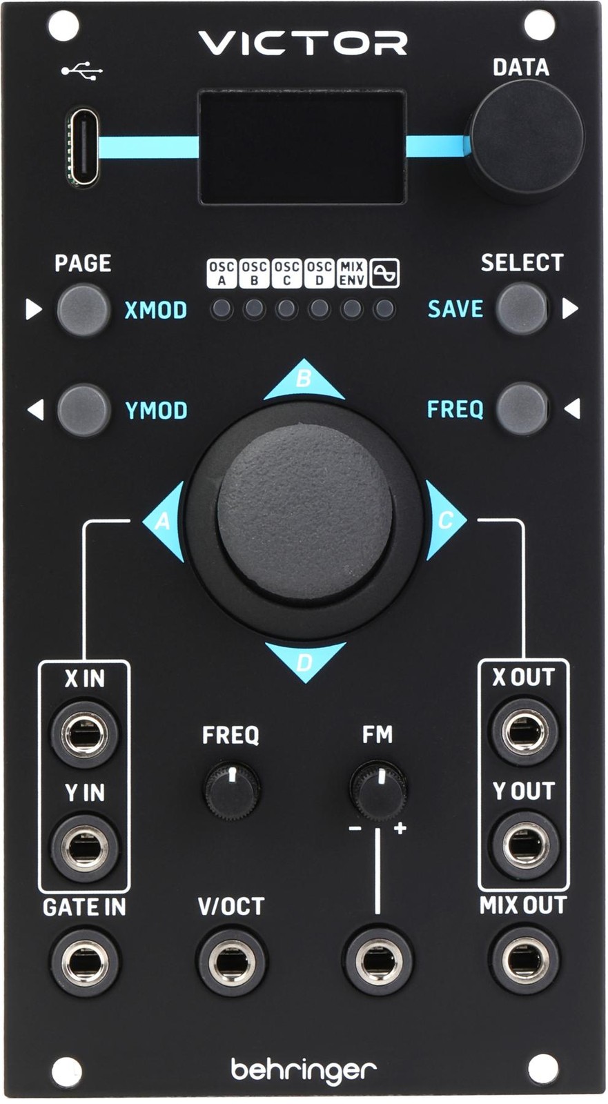 Behringer VICTOR Quad Vector Morphing Oscillator Module