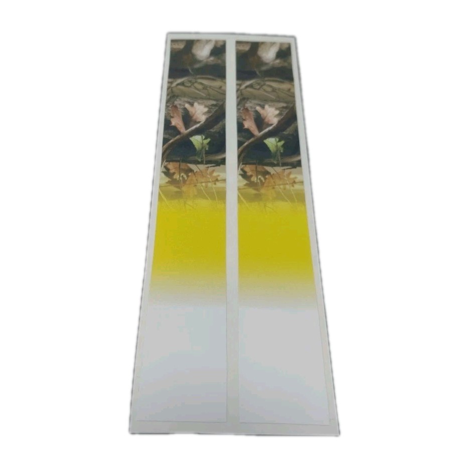 12 Pack 7" Arrow Wraps: White & Yellow Fade To Next Generation G-1 Camouflage