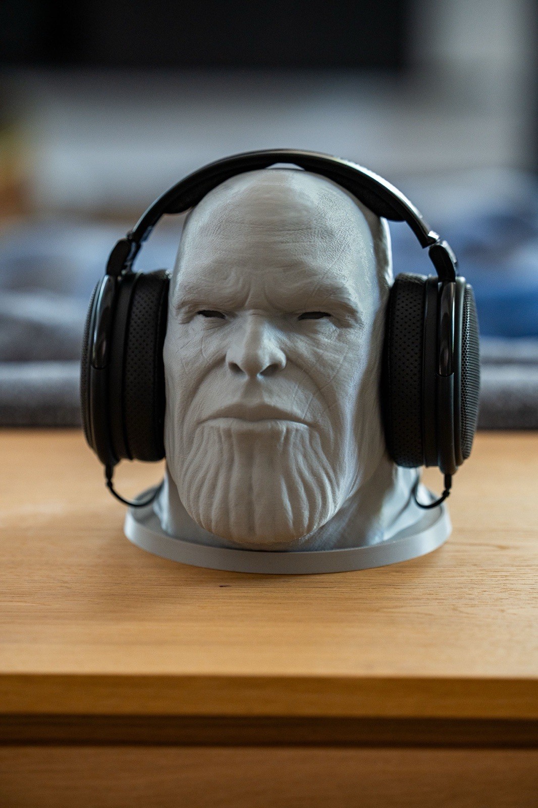 Marvel Thanos Headset Holder Headphone Stand 3D Printed Desk Organizer