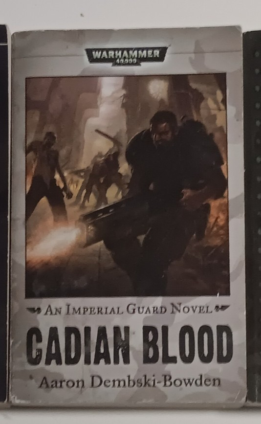 GWS Warhammer 40k Black Library Cadian Blood By Aaron Dembski Bowd 2009 SC in fi