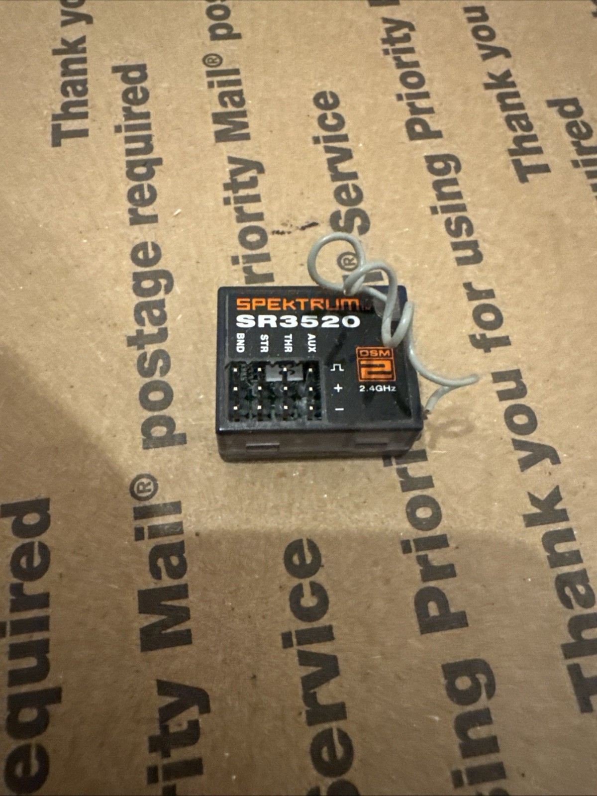 Spektrum SR3520 DSM2 3 Ch Micro Racing Receiver Traxxas Losi Arrma Hpi Team