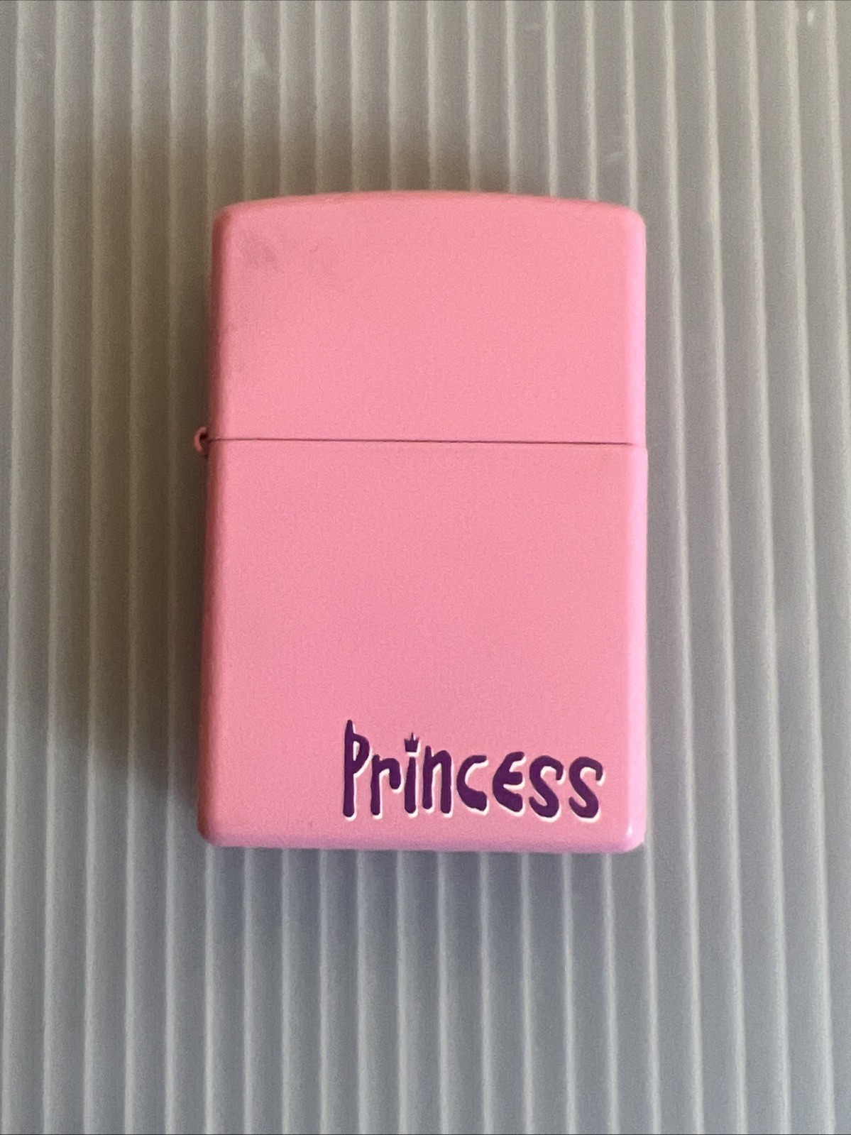 ZIPPO Matte Pink Retired 2005 PRINCESS LIGHTER