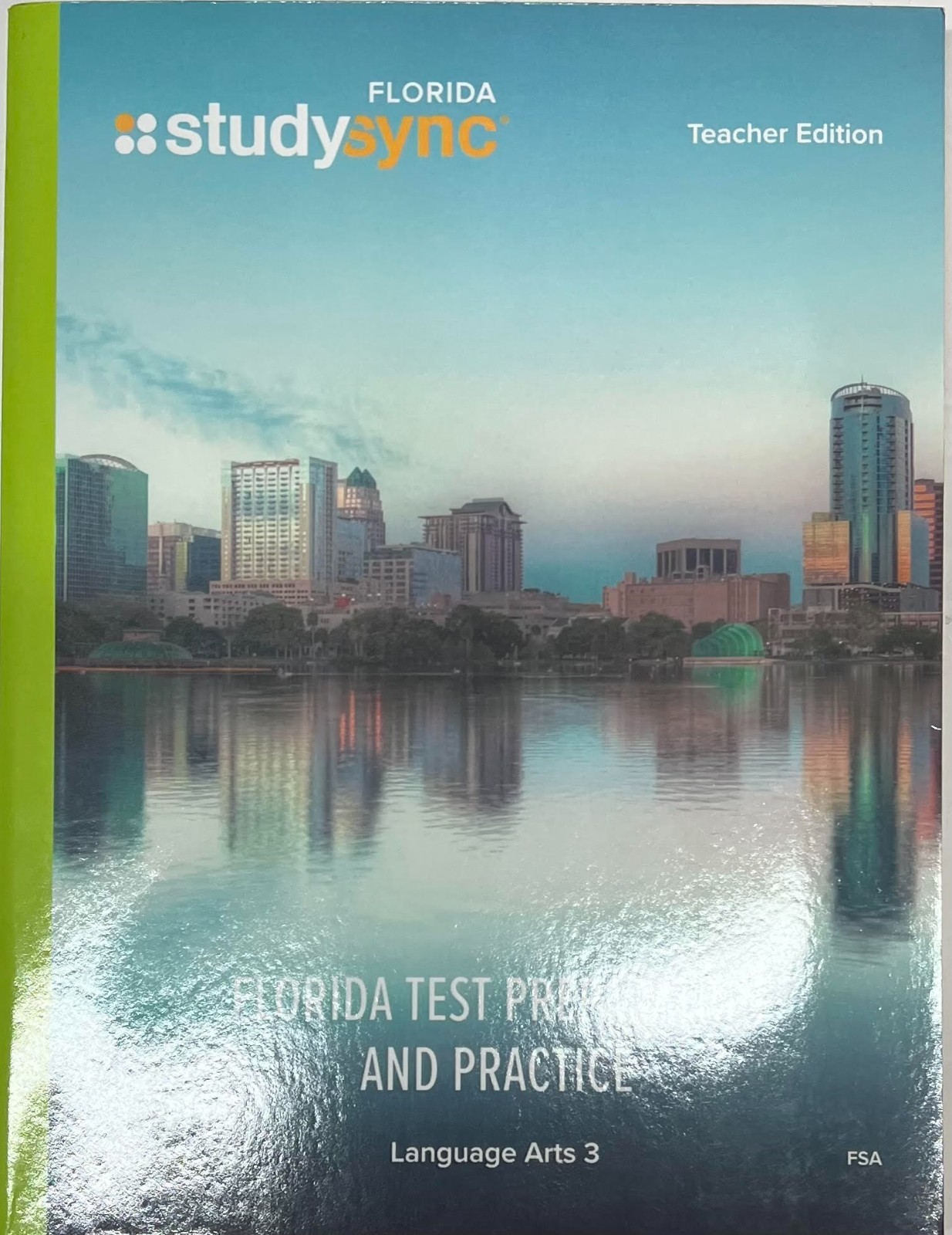 Florida StudySync Grade 8 Language Arts 3 Test Preparation Practice Teacher